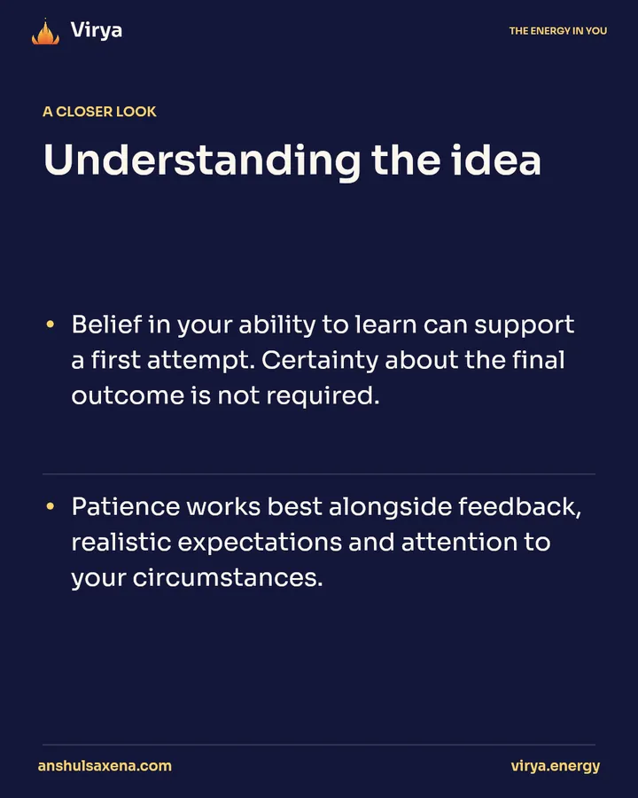 Practice a willing mindset, card 3 of 5