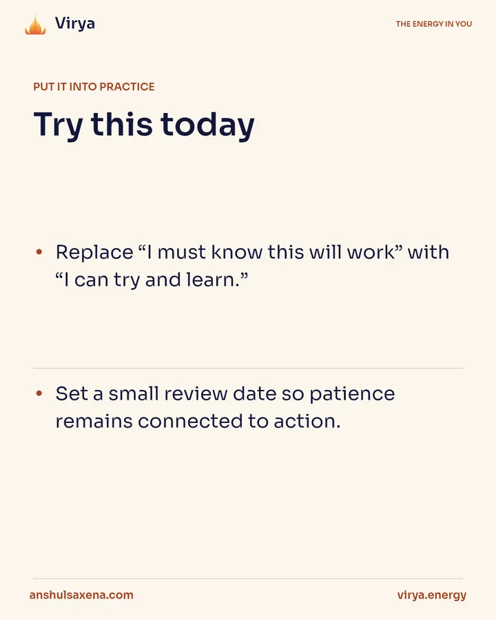 Practice a willing mindset, card 4 of 5