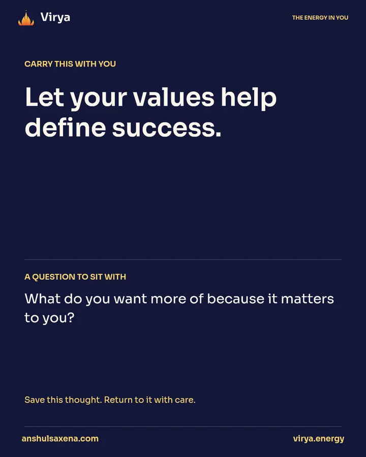 Choose your own version of success, card 5 of 5