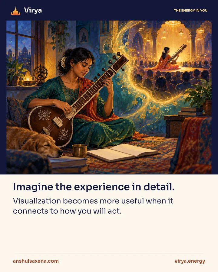 Imagine the experience in detail, card 1 of 5