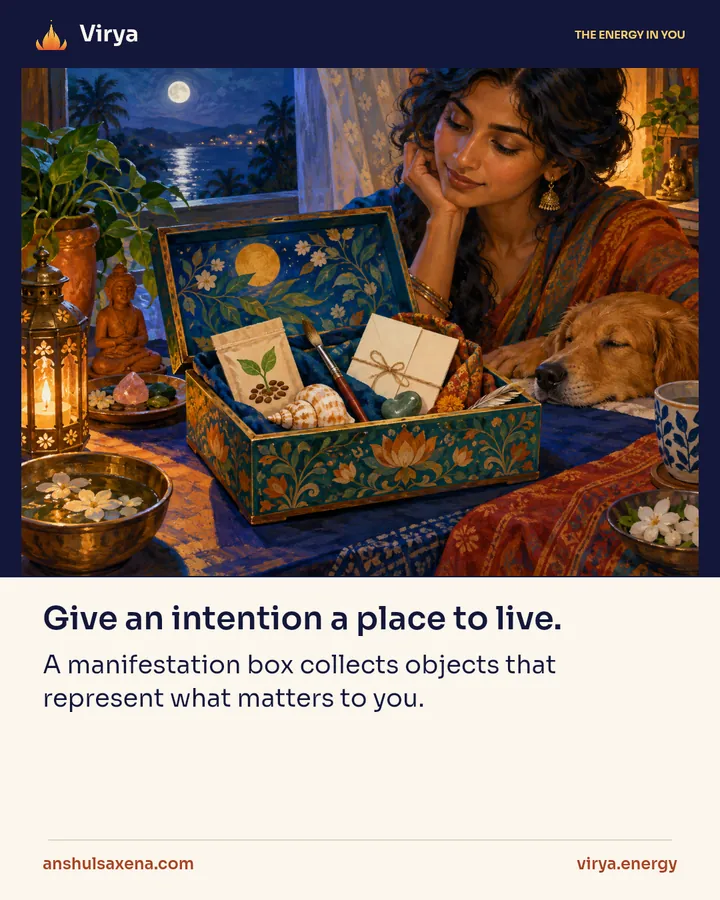 Give an intention a place to live, card 1 of 5