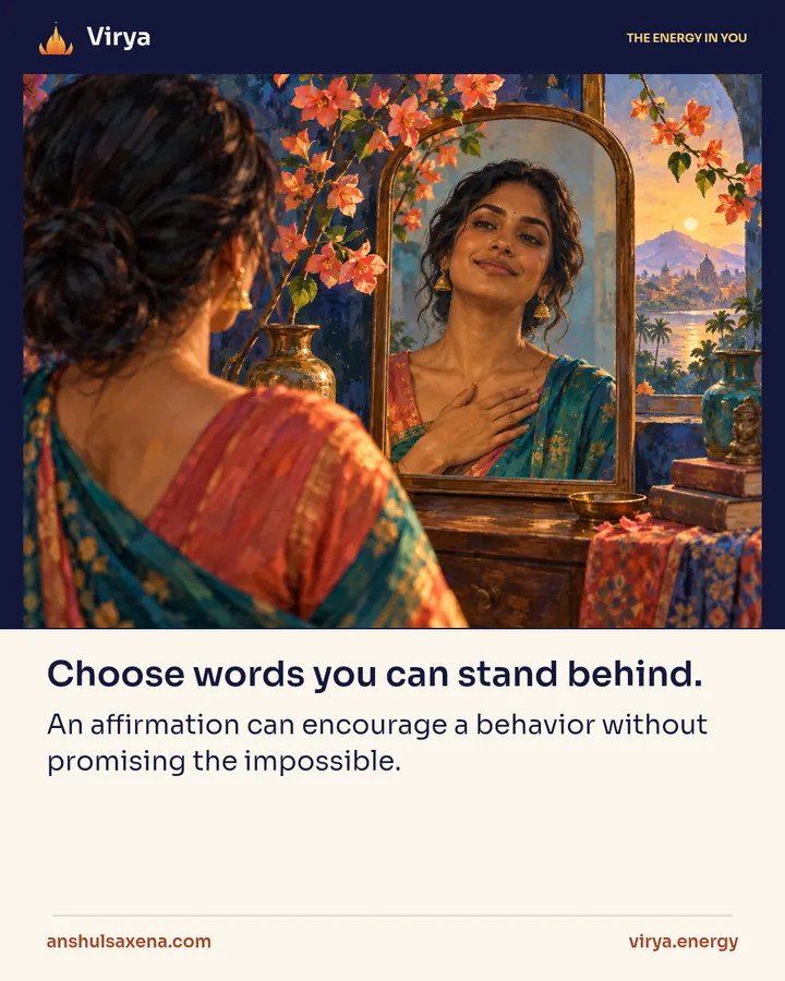 Choose words you can stand behind, card 1 of 5