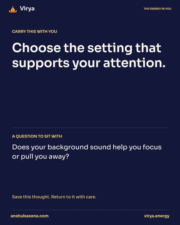 Let sound be a setting, not a promise, card 5 of 5