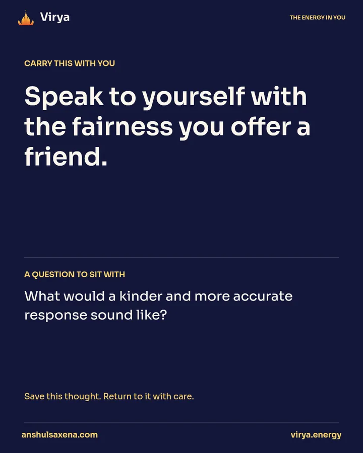 Question a limiting thought gently, card 5 of 5