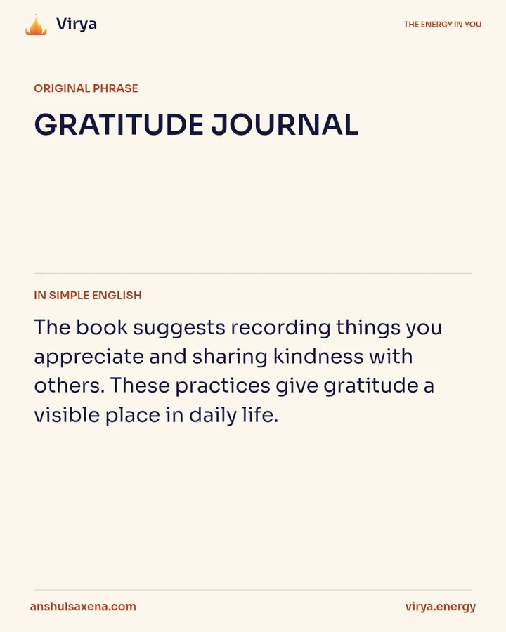 Notice the good. Pass some of it on, card 2 of 5