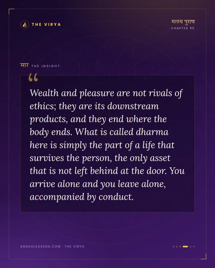 Savitri Argues With The Lord Of Death, card 4 of 6