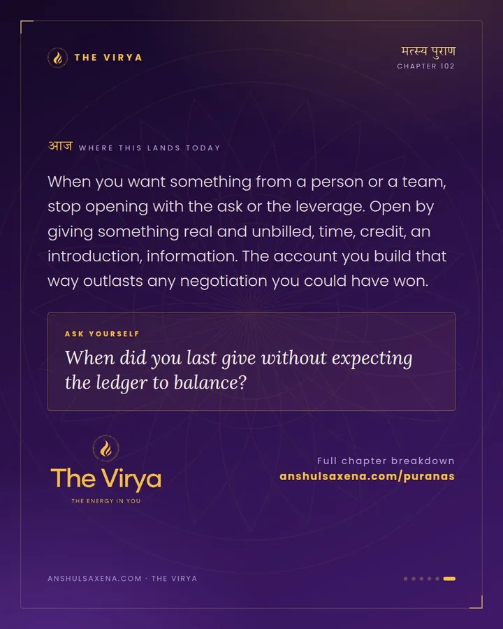 Dana, The Supreme Instrument Of Power, card 6 of 6