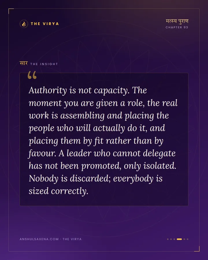 The Anointed King Chooses His People, card 4 of 6