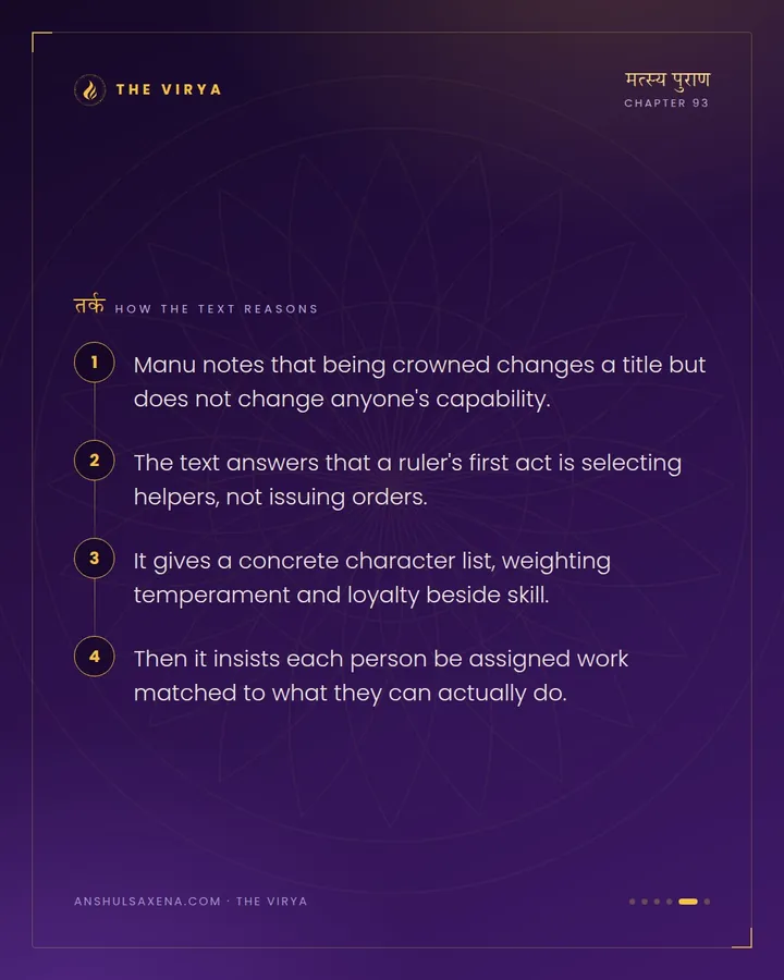 The Anointed King Chooses His People, card 5 of 6