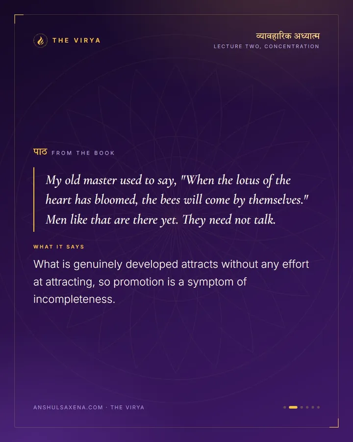 The Bees Come By Themselves, card 2 of 6