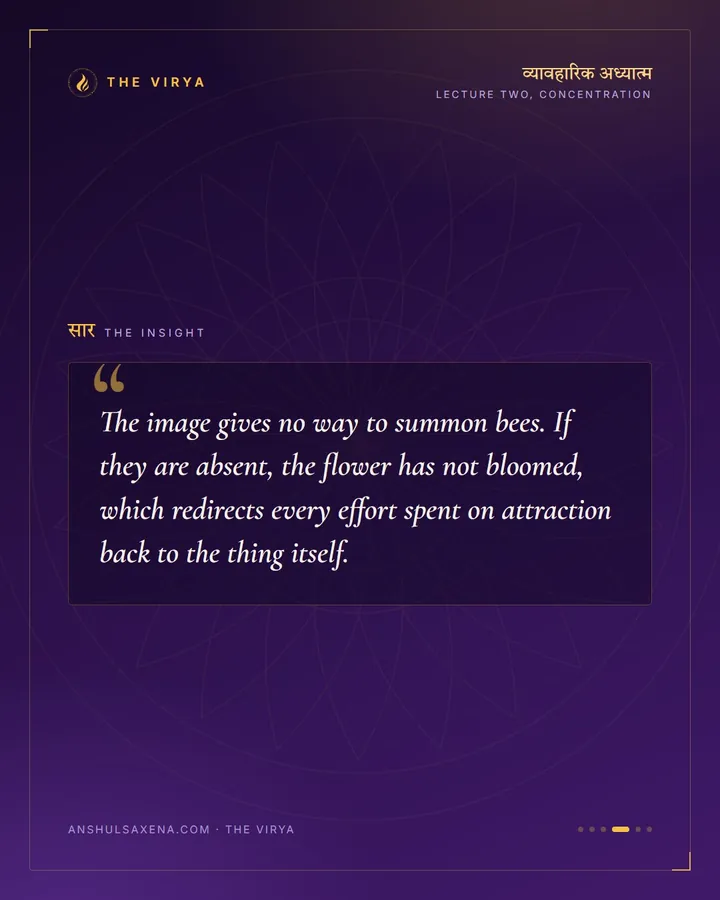 The Bees Come By Themselves, card 4 of 6