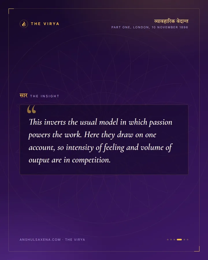 Passion Is Not Fuel, card 4 of 6