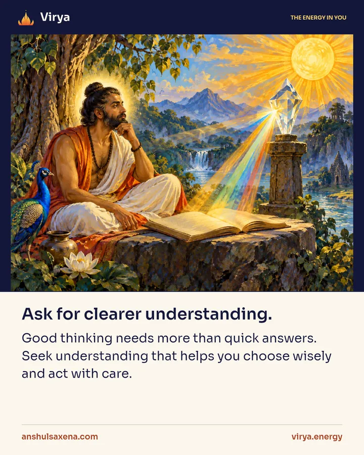 Painting for Ask for clearer understanding