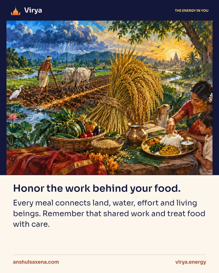 Painting for Honor the work behind your food