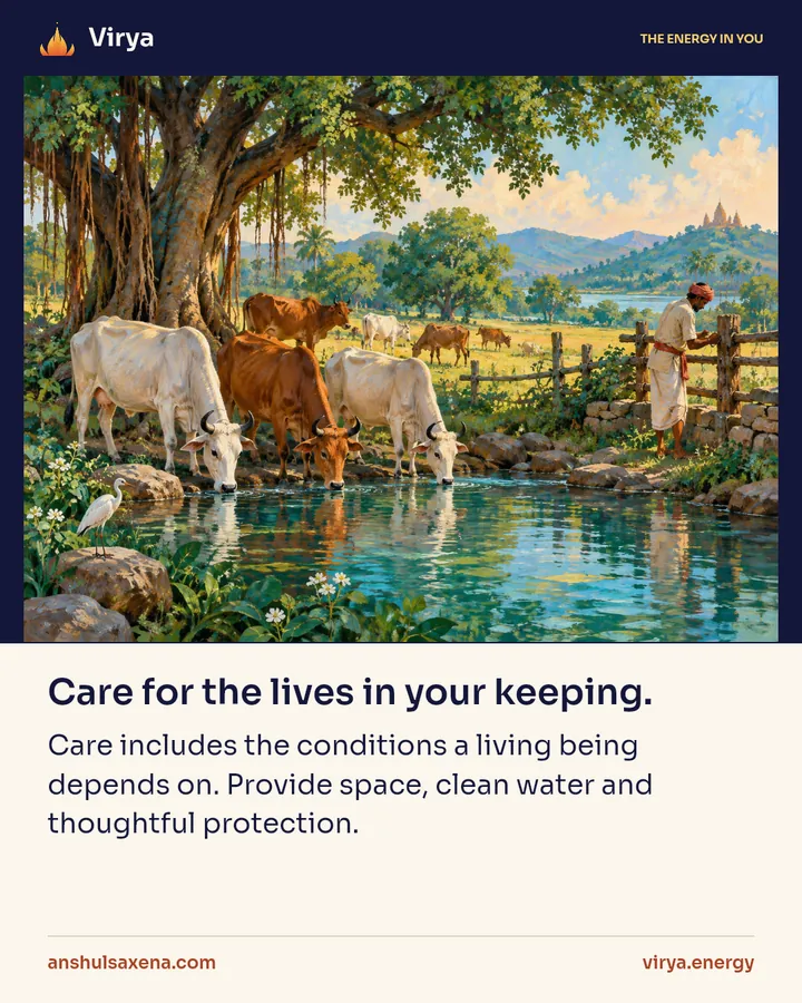 Painting for Care for the lives in your keeping