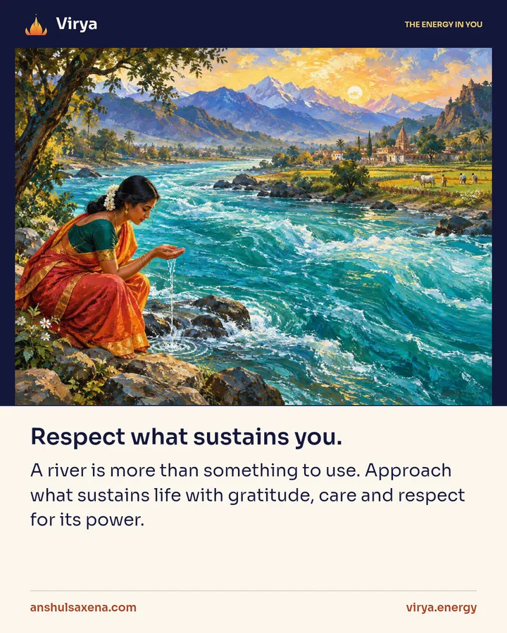 Painting for Respect what sustains you