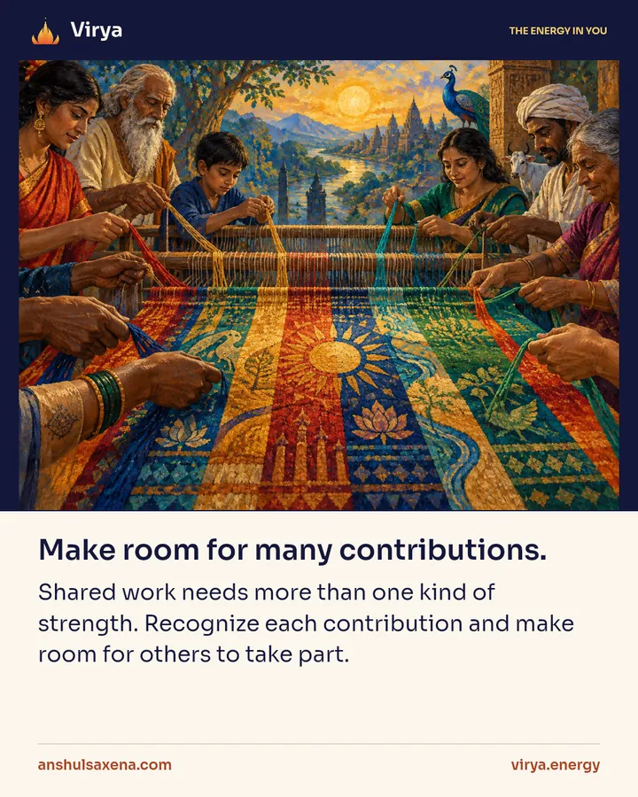 Painting for Make room for many contributions