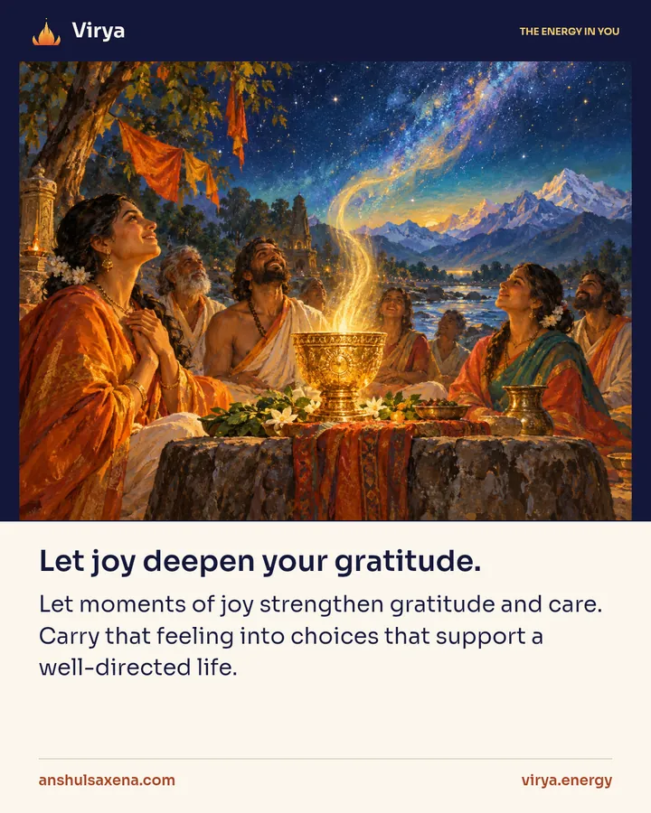 Painting for Let joy deepen your gratitude