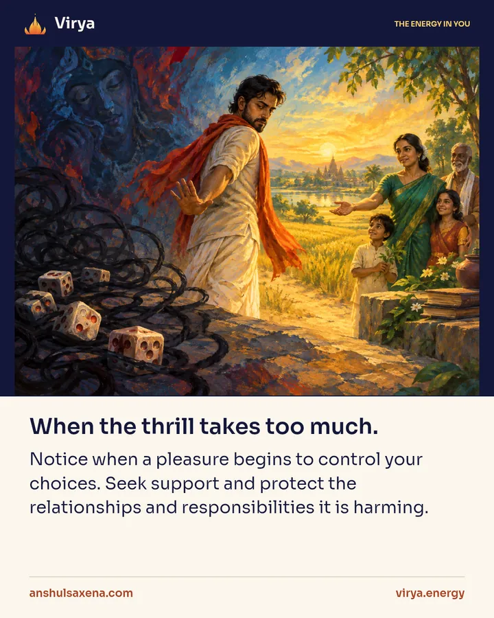 Painting for When the thrill takes too much