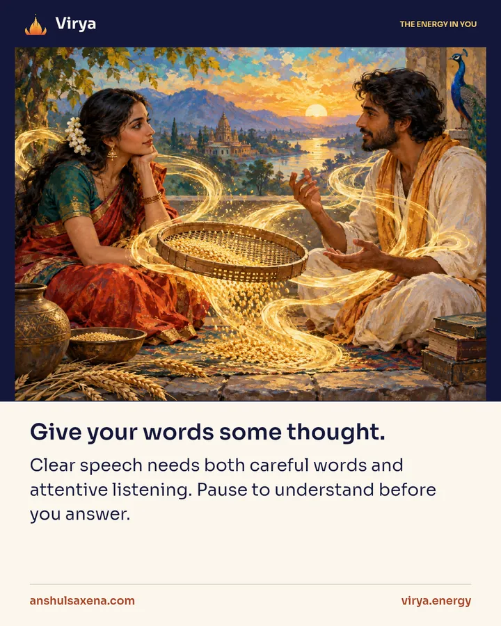 Painting for Give your words some thought