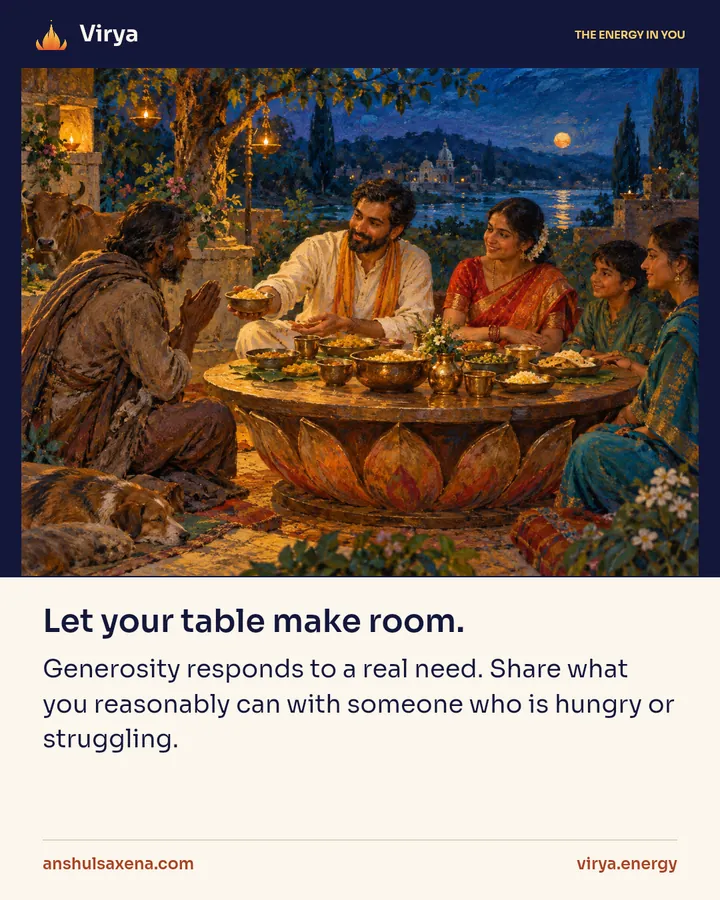 Painting for Let your table make room
