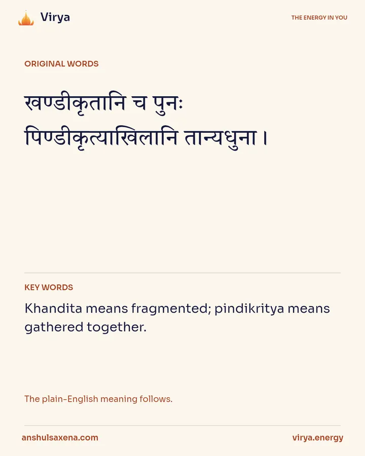 Gathering scattered knowledge, card 2 of 6