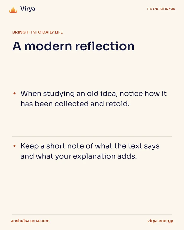 Gathering scattered knowledge, card 5 of 6