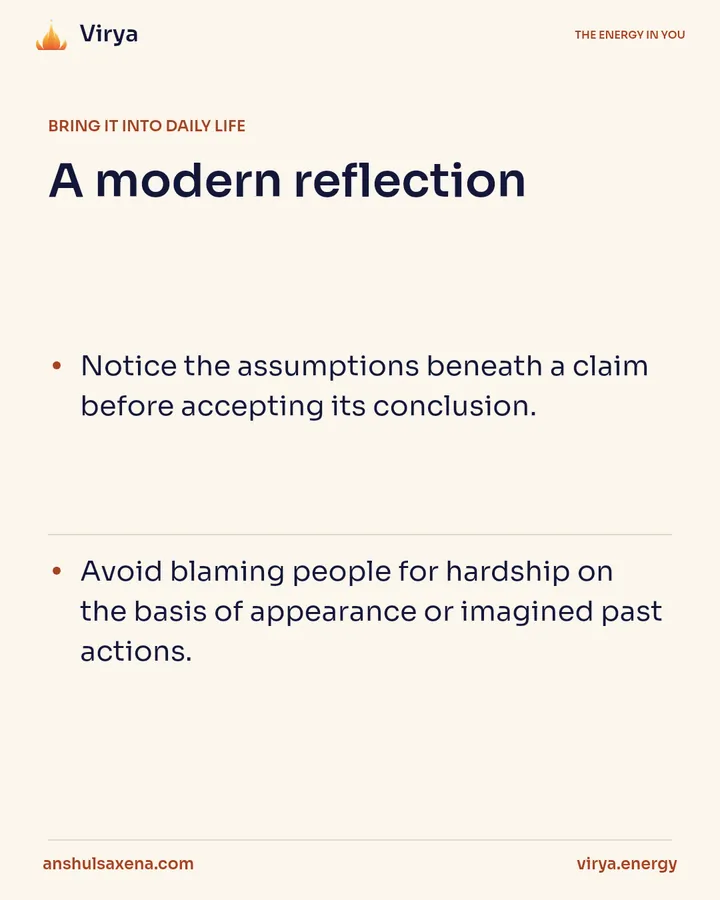 The belief behind the signs, card 5 of 6