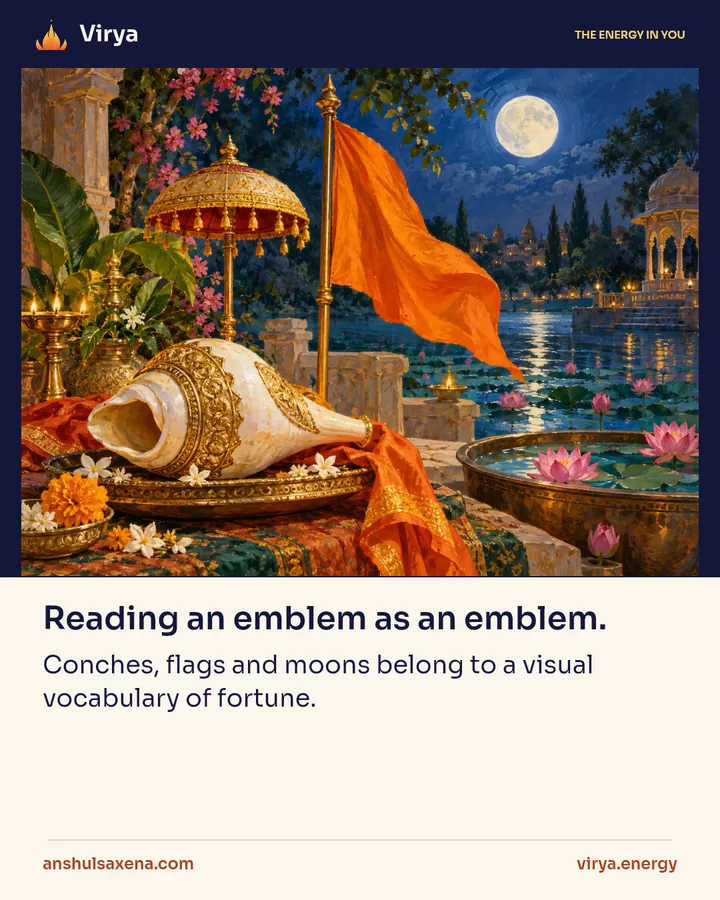 Reading an emblem as an emblem, card 1 of 5