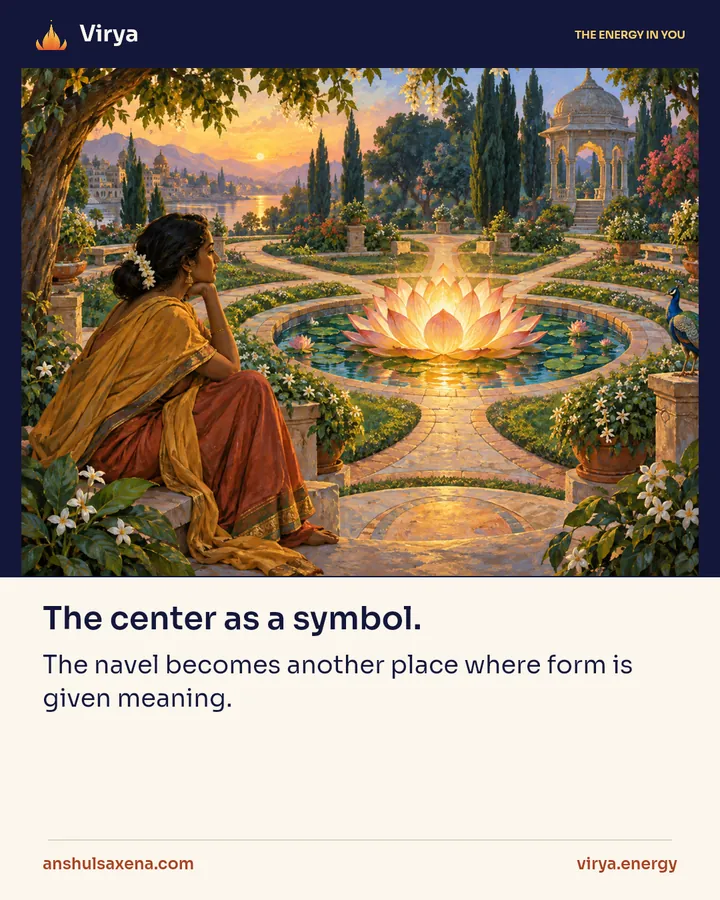 The center as a symbol, card 1 of 5