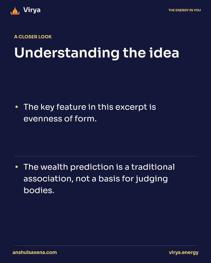 The ideal of evenness, card 4 of 6