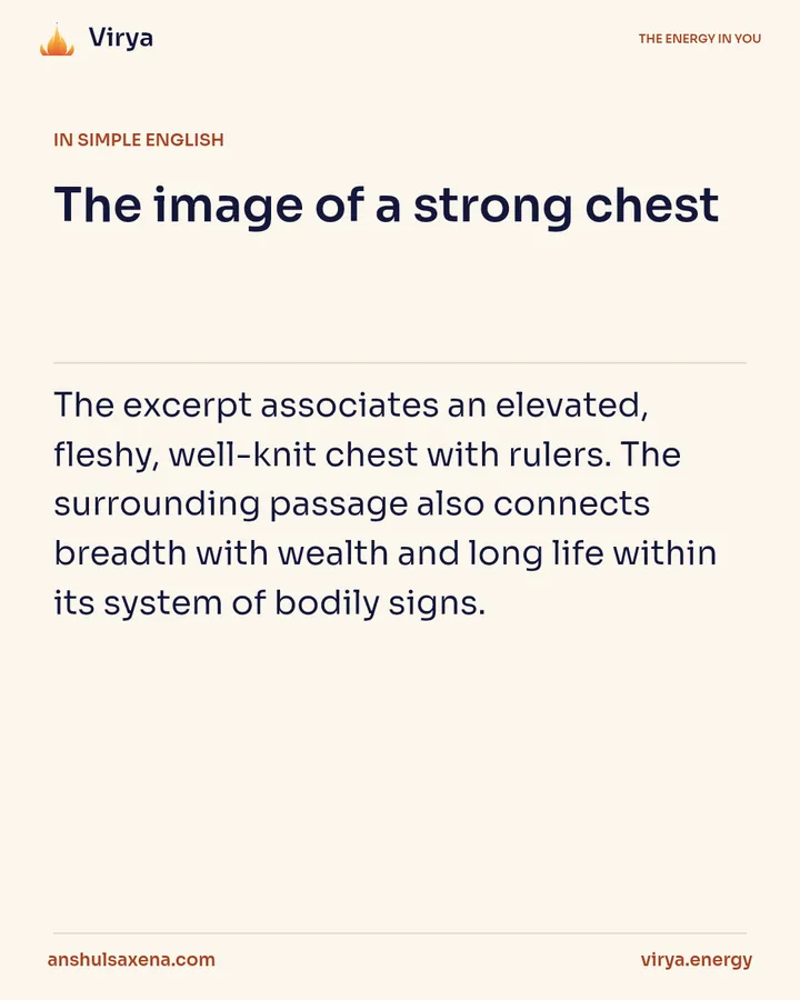 The image of a strong chest, card 3 of 6