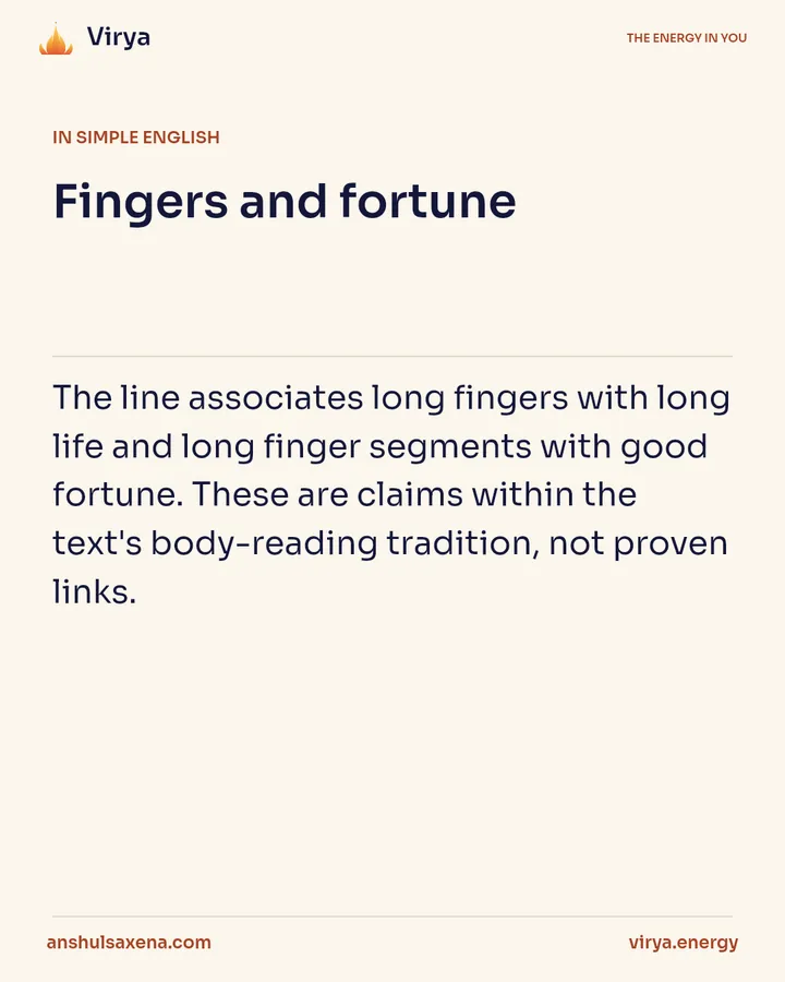 Fingers and fortune, card 3 of 6