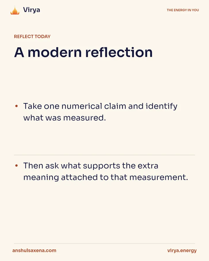 Measurement and meaning are different, card 4 of 5