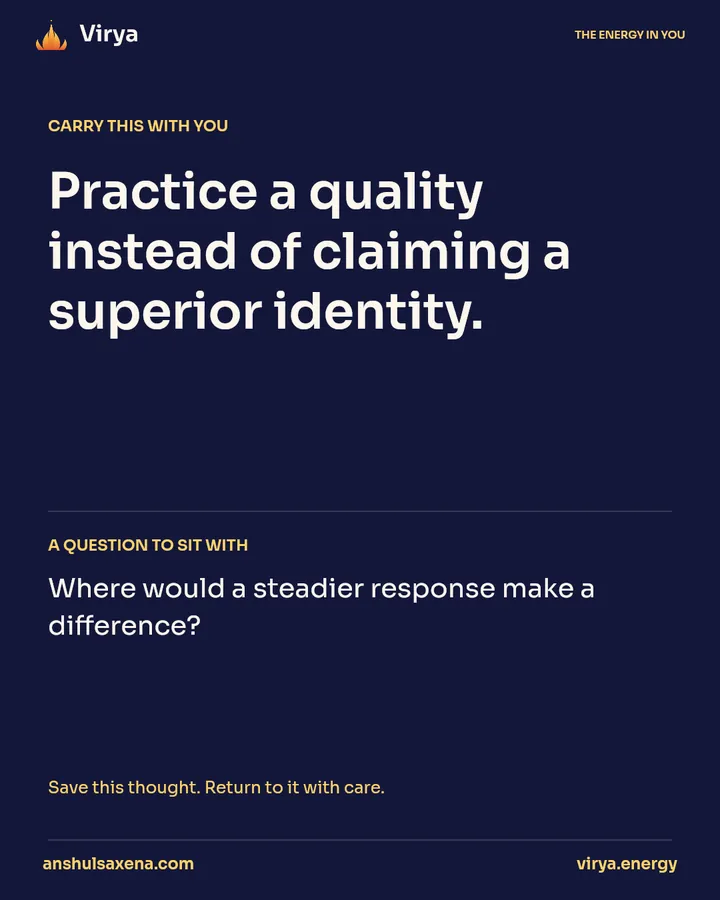Qualities are invitations to reflect, card 5 of 5