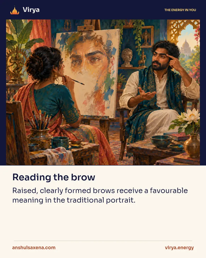 Reading the brow, card 1 of 6