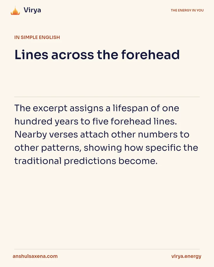 Lines across the forehead, card 3 of 6