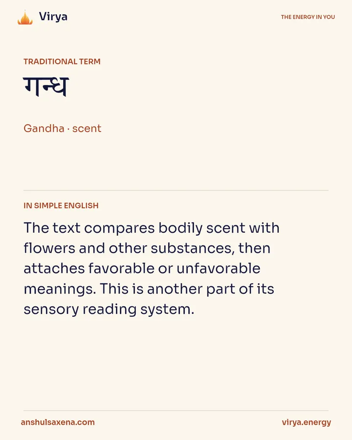 Scent as a literary comparison, card 2 of 5