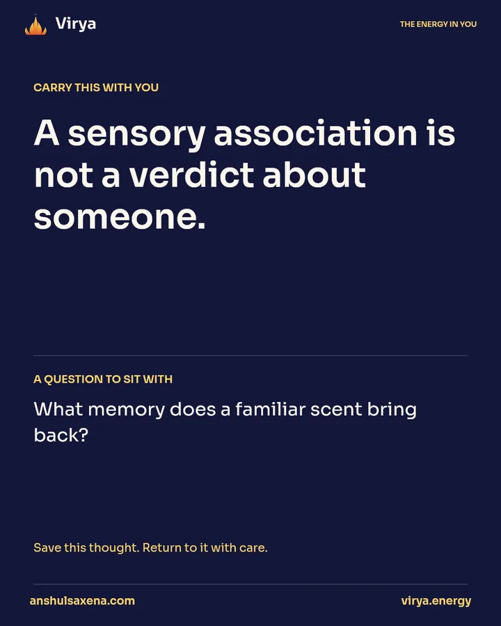 Scent as a literary comparison, card 5 of 5