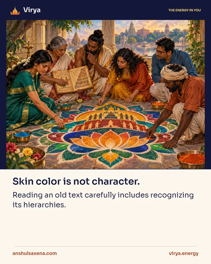 Skin color is not character, card 1 of 5