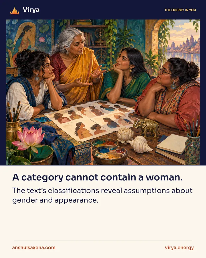 A category cannot contain a woman, card 1 of 5