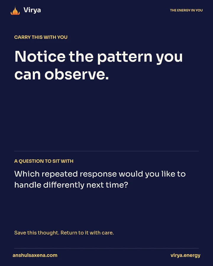 Patterns carried forward, card 6 of 6