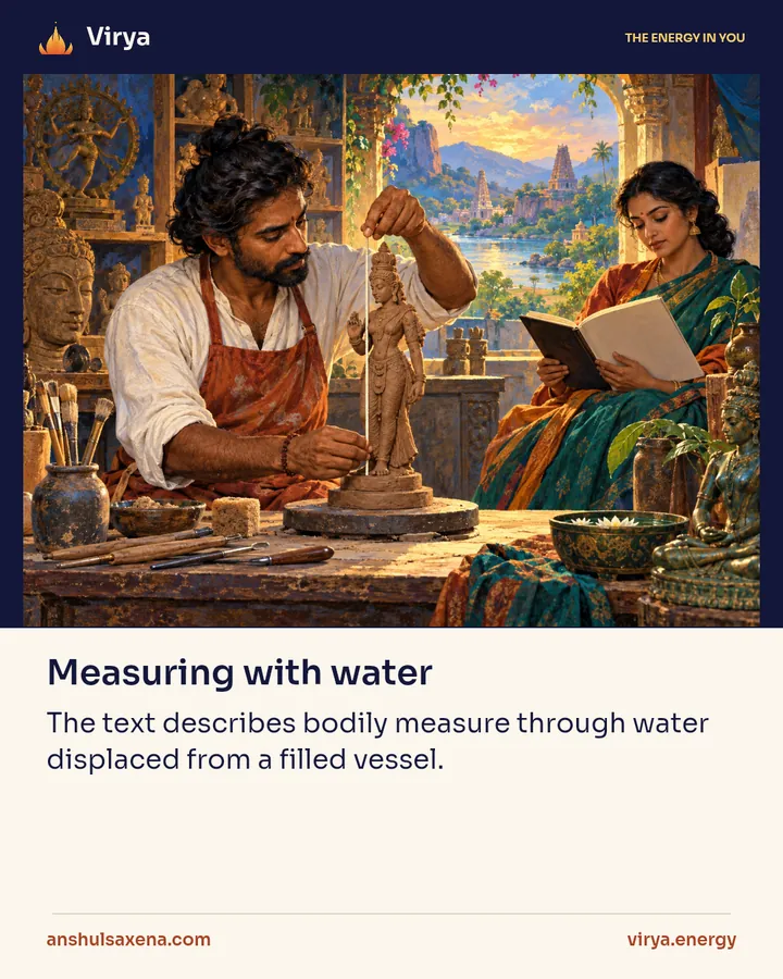 Measuring with water, card 1 of 6
