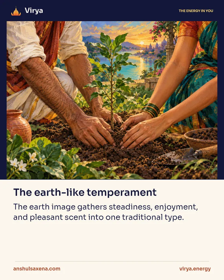 The earth-like temperament, card 1 of 6