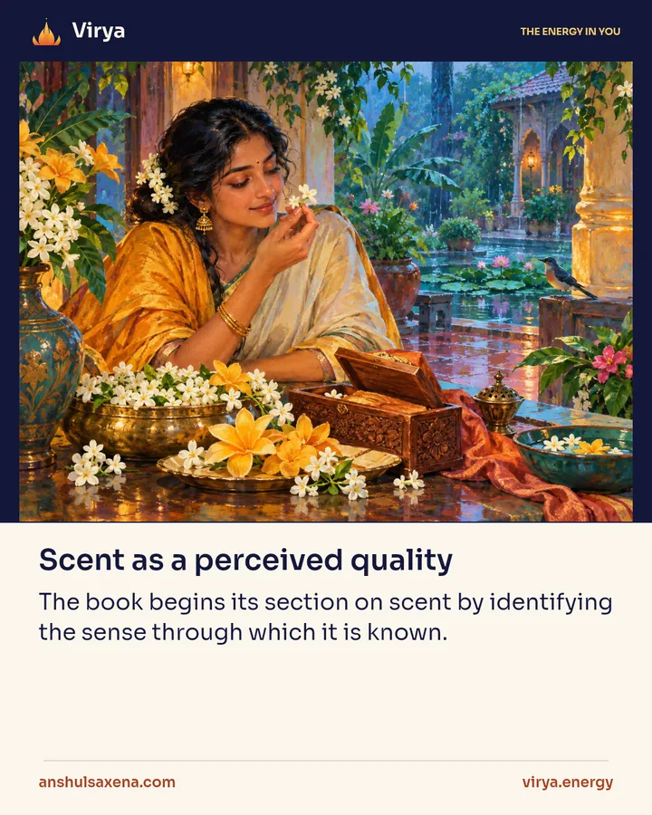 Scent as a perceived quality, card 1 of 6