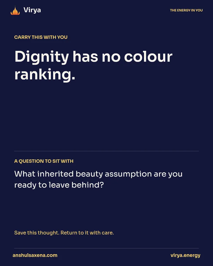 Color and the limits of a ranking, card 6 of 6