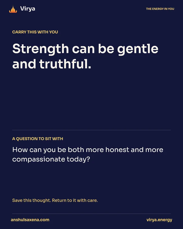 Compassion is a sign of strength, card 6 of 6