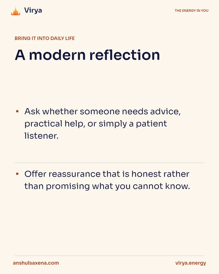 Words that bring comfort, card 5 of 6