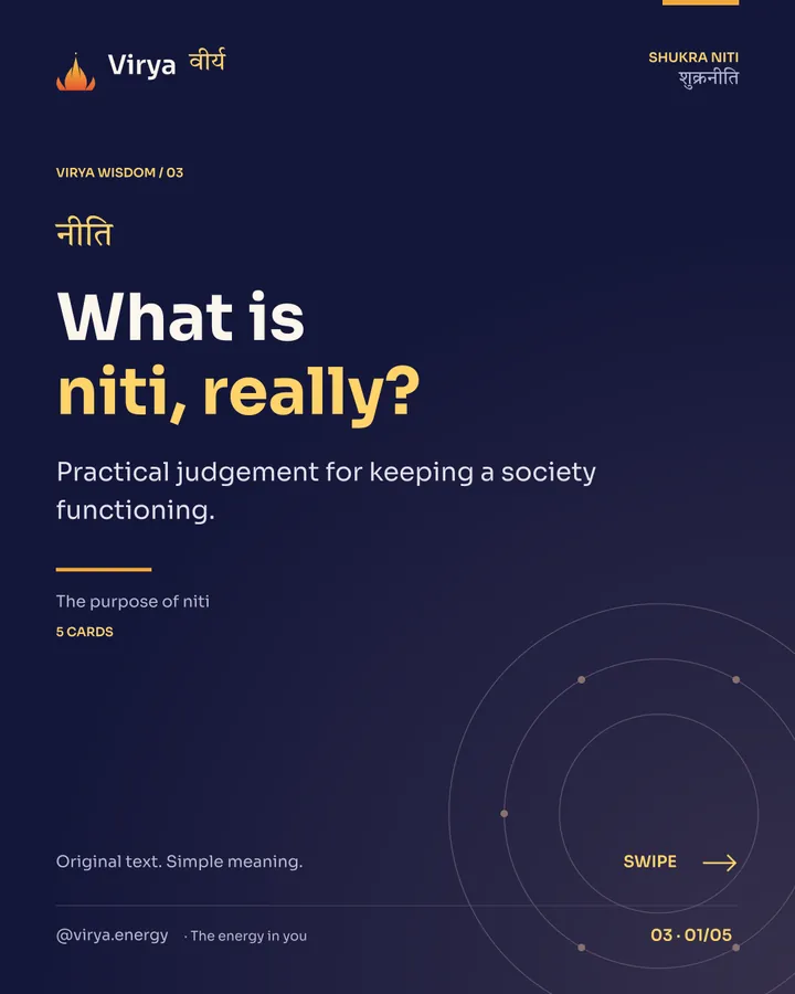 What is niti, really?, card 1 of 5