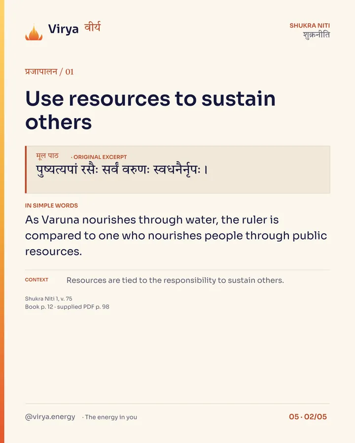 Power should support people, card 2 of 5